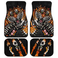 Best Big Cat Tiger Car Floor Mats Custom Gift Idea Car Accessories - Gearcarcover - 1