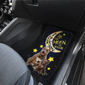 Best Dad Ever Pitbull Car Floor Mats Custom I Love You To The Moon And Back Cool Car Accessories - Gearcarcover - 4