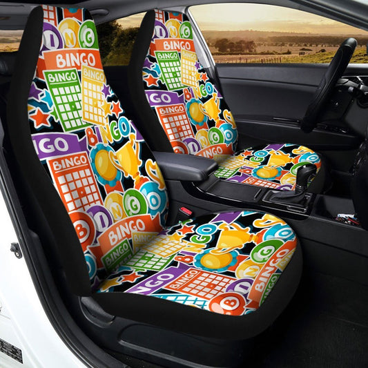 Bingo Car Seat Covers Custom Gift Idea - Gearcarcover - 2