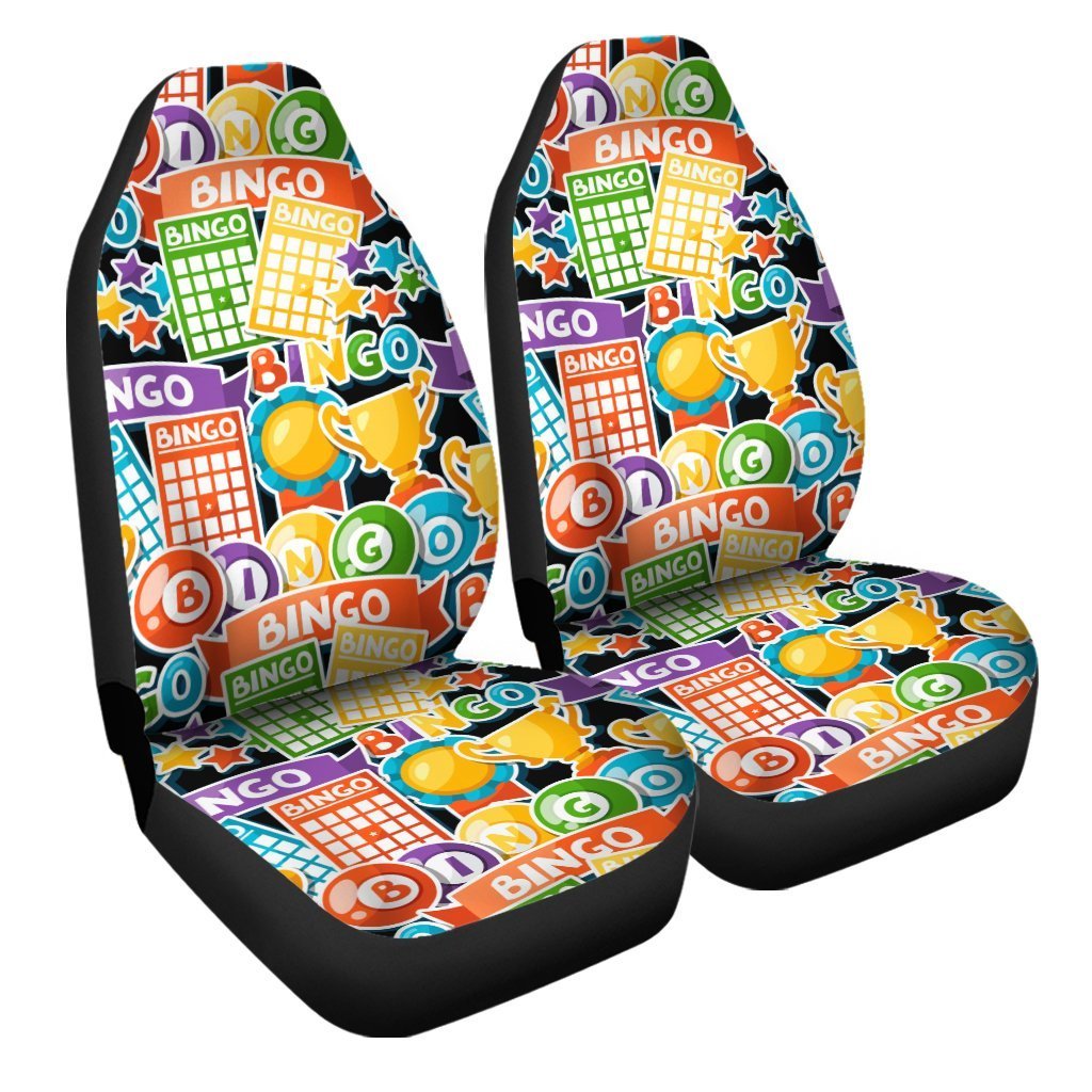 Bingo Car Seat Covers Custom Gift Idea - Gearcarcover - 3