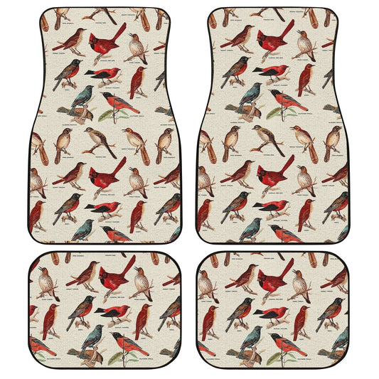 Birds Car Floor Mats Custom Bird Lover Car Accessories - Gearcarcover - 1