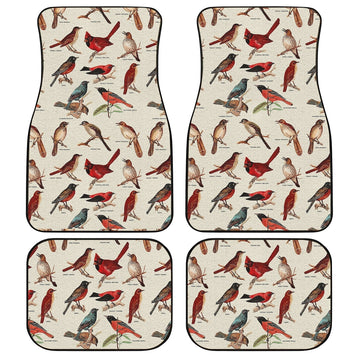 Birds Car Floor Mats Custom Bird Lover Car Accessories - Gearcarcover - 1