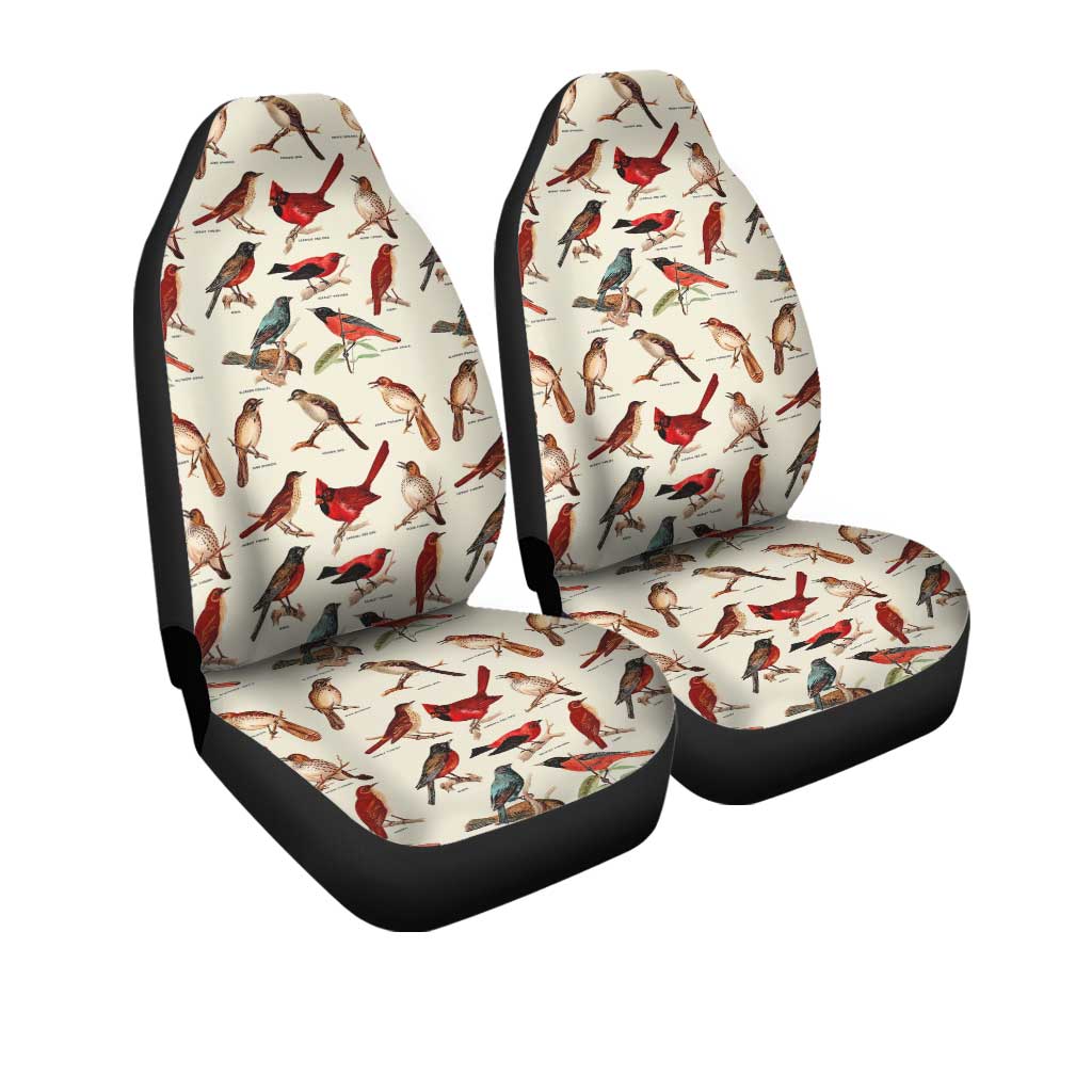 Birds Car Seat Covers Custom Bird Lover Car Accessories - Gearcarcover - 3