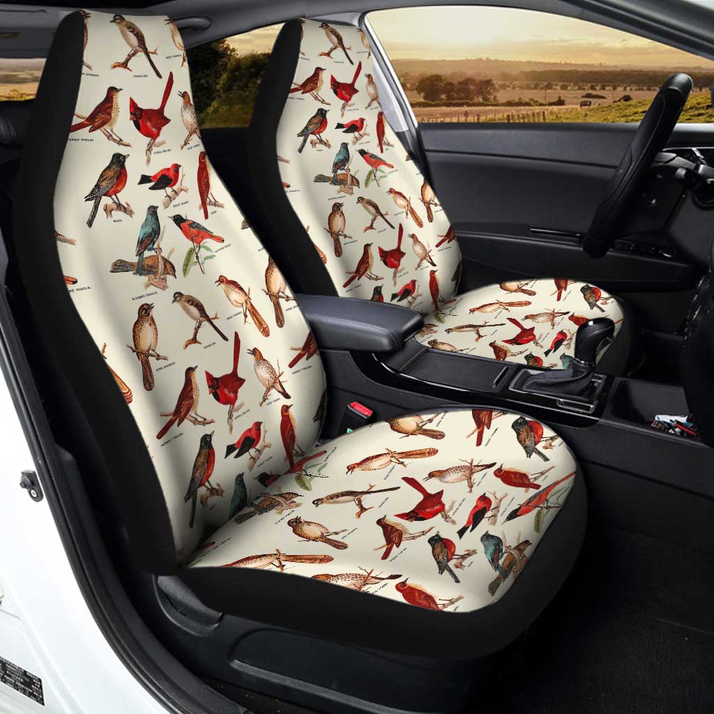 Birds Car Seat Covers Custom Bird Lover Car Accessories - Gearcarcover - 2