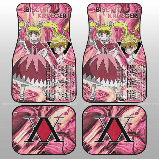 Biscuit Krueger Car Floor Mats Custom Hunter x Hunter Anime Car Accessories - Gearcarcover - 1