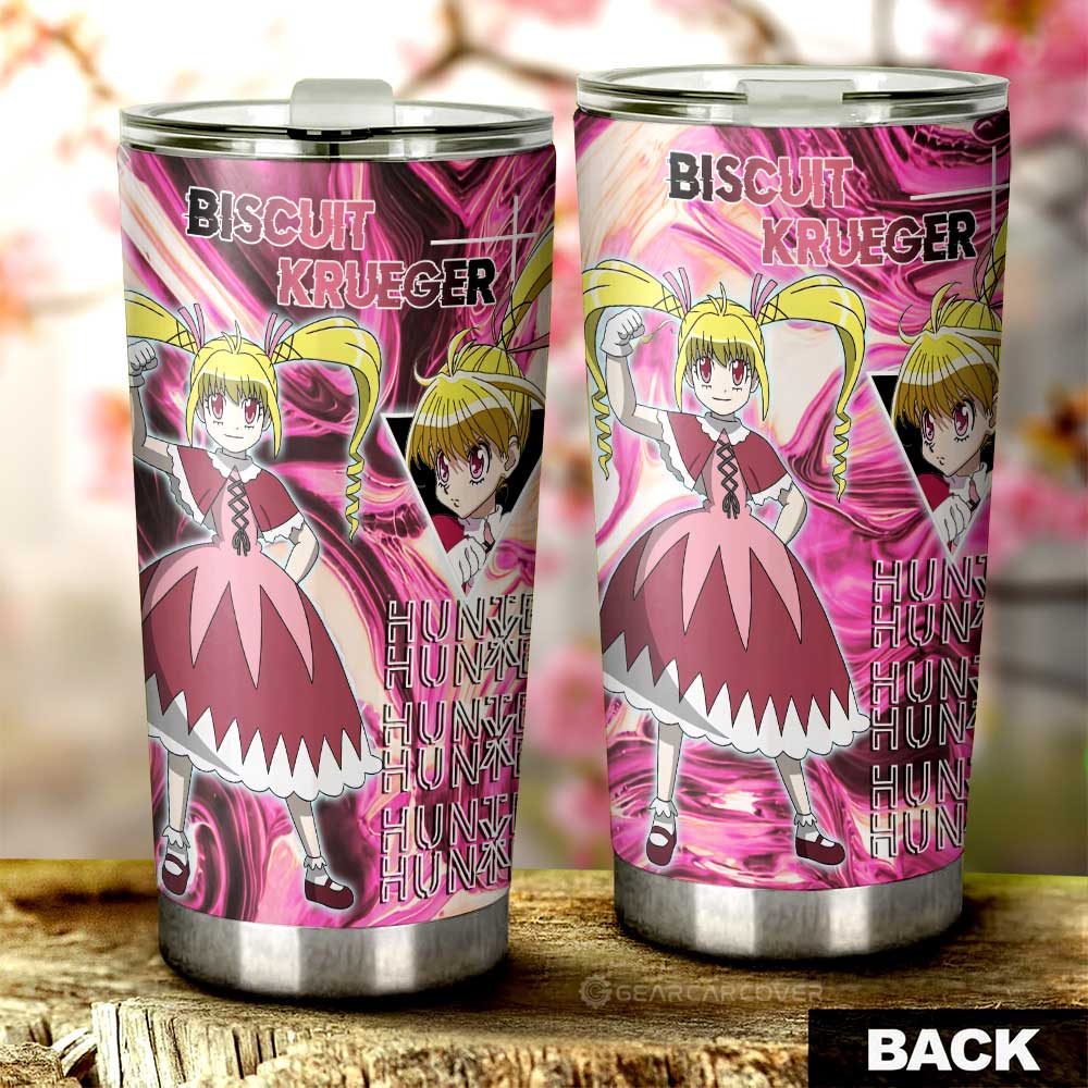 Biscuit Krueger Tumbler Cup Custom Hunter x Hunter Car Accessories - Gearcarcover - 3