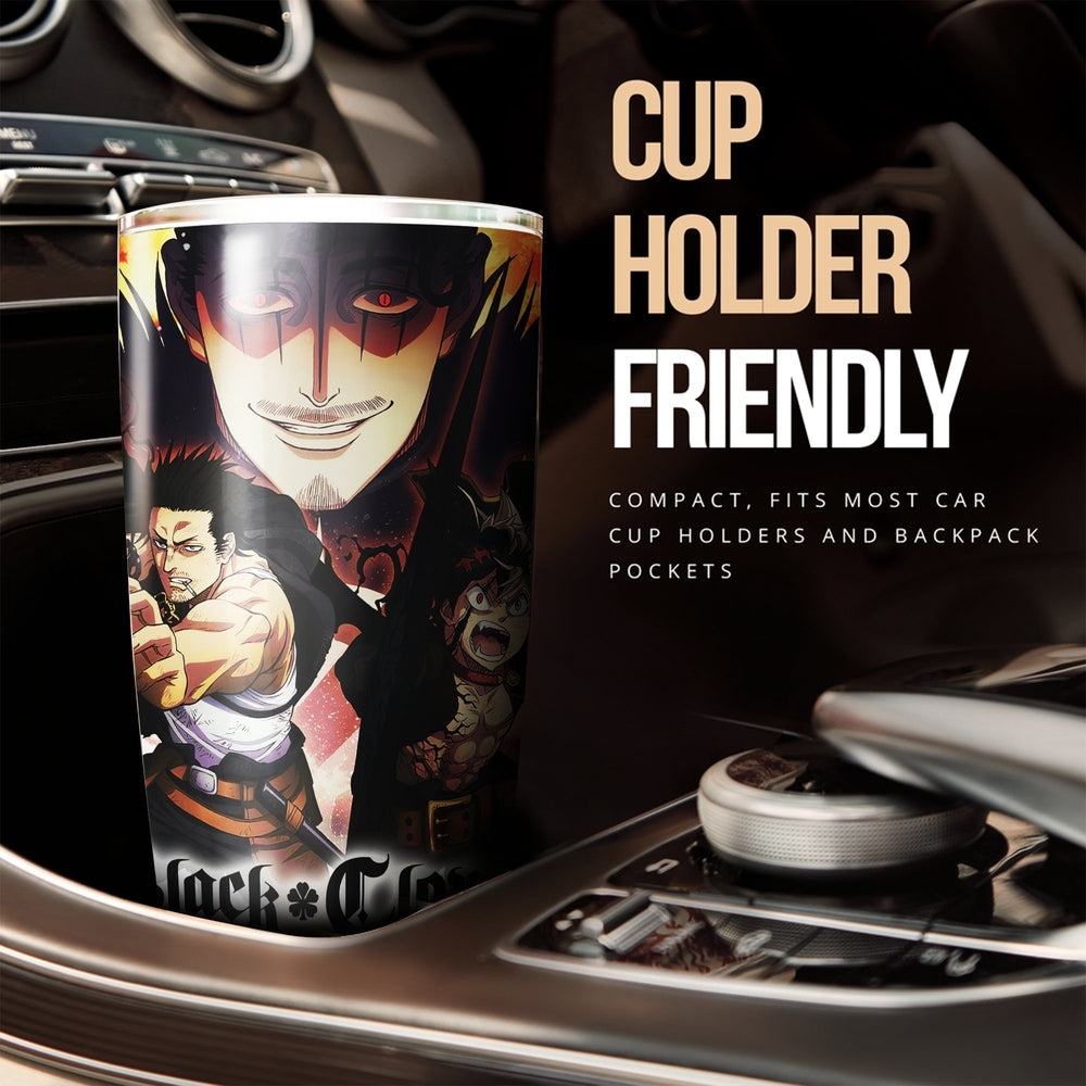 Black Clover Tumbler Cup Custom Personalized Black Clover Anime Gifts - Gearcarcover - 3