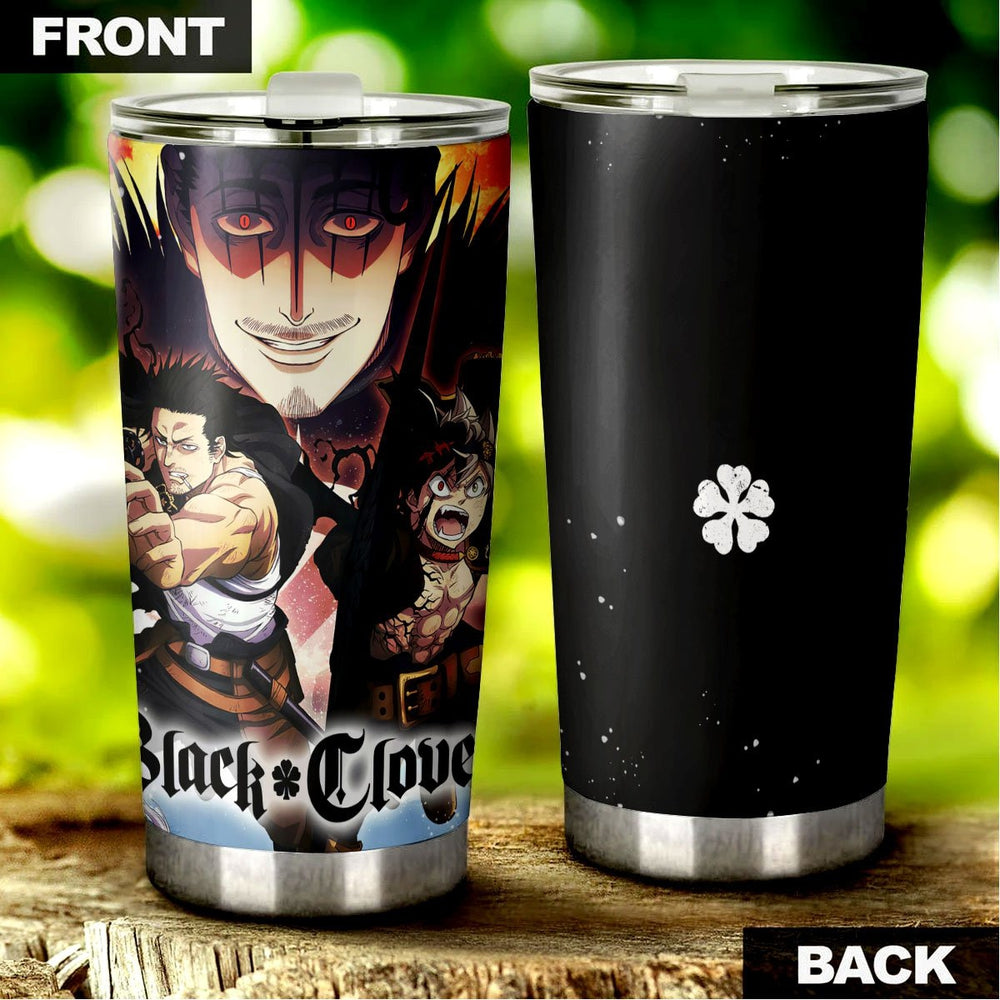 Black Clover Tumbler Cup Custom Personalized Black Clover Anime Gifts - Gearcarcover - 4