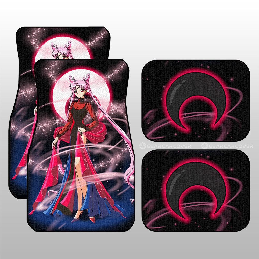 Black Lady Car Floor Mats Custom Sailor Moon Anime Car Accessories - Gearcarcover - 3