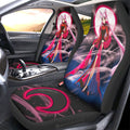 Black Lady Car Seat Covers Custom Sailor Moon Anime Car Accessories - Gearcarcover - 4