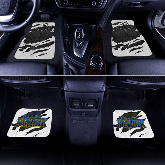 Black Panther Car Floor Mats Custom Car Accessories - Gearcarcover - 2