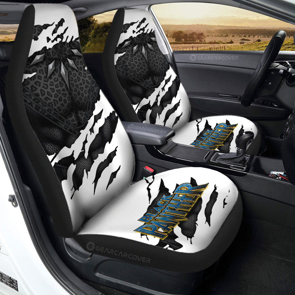 Black Panther Car Seat Covers Custom Car Accessories - Gearcarcover - 1