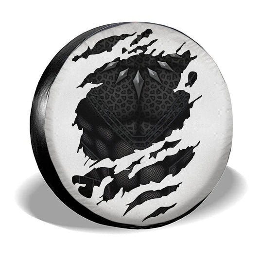 Black Panther Spare Tire Covers Custom Car Accessories - Gearcarcover - 2