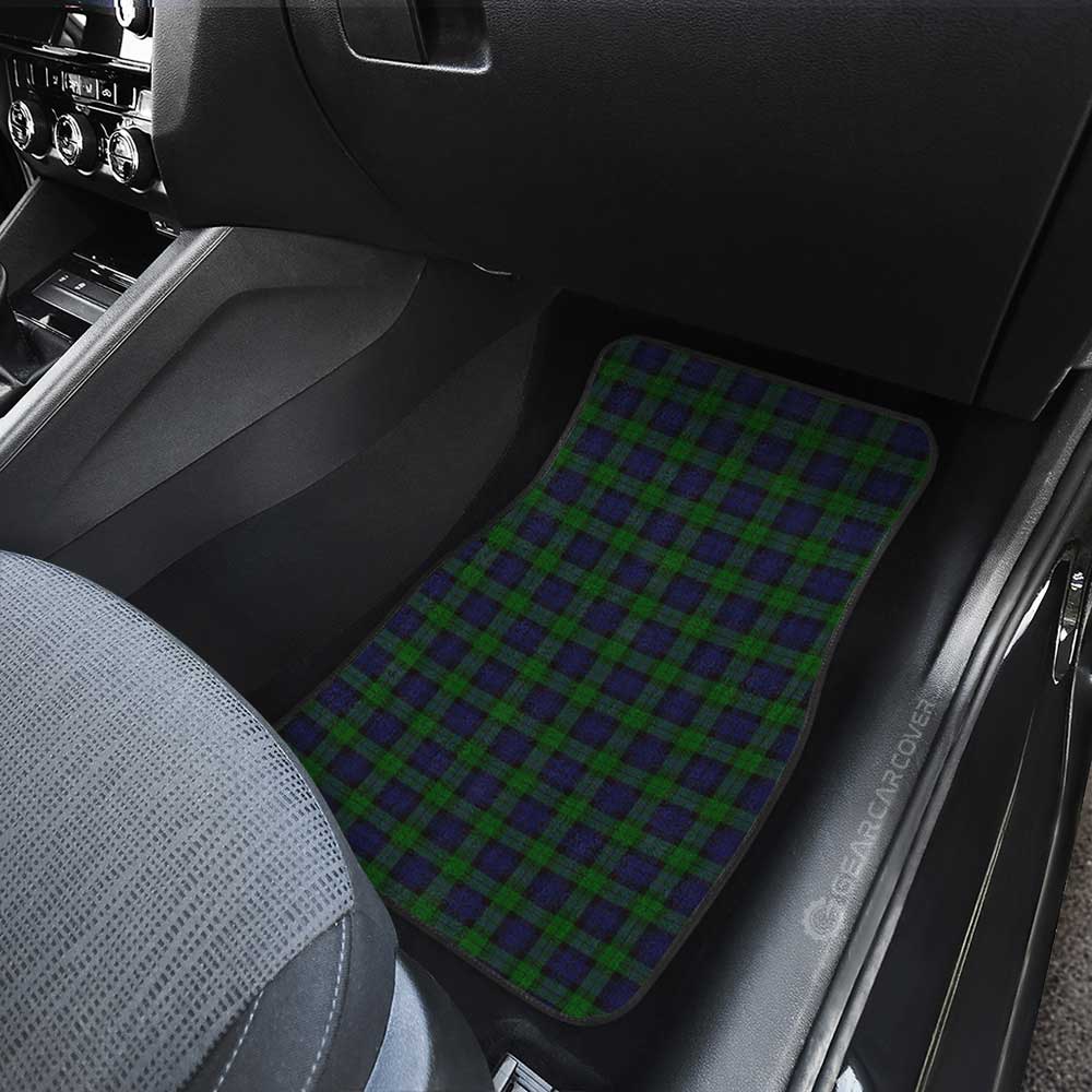 Black Watch Car Floor Mats Custom Tartan Car Accessories - Gearcarcover - 4