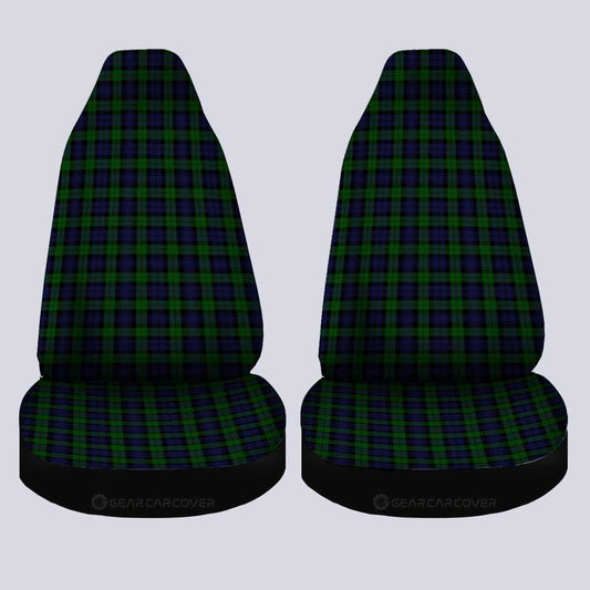 Black Watch Car Seat Covers Custom Tartan Car Accessories - Gearcarcover - 2