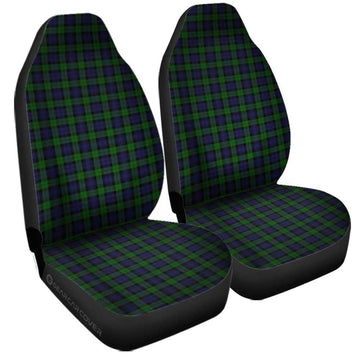 Black Watch Car Seat Covers Custom Tartan Car Accessories - Gearcarcover - 1