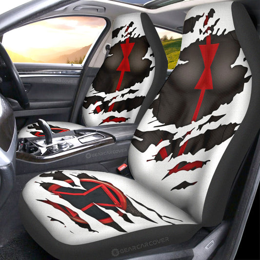 Black Widow Car Seat Covers Custom Car Accessories - Gearcarcover - 2