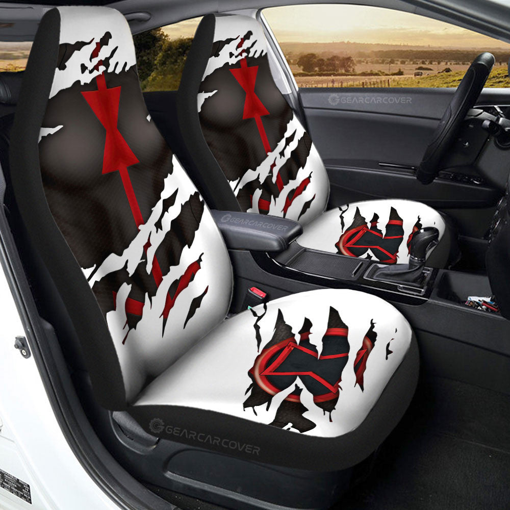 Black Widow Car Seat Covers Custom Car Accessories - Gearcarcover - 1