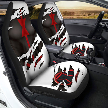 Black Widow Car Seat Covers Custom Car Accessories - Gearcarcover - 1