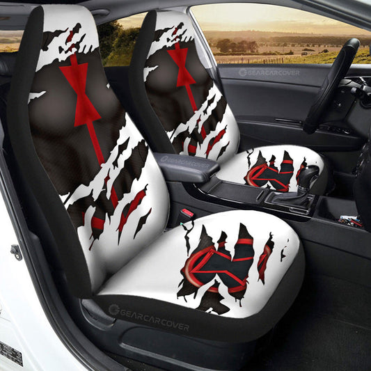 Black Widow Car Seat Covers Custom Car Accessories - Gearcarcover - 1