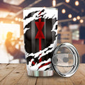 Black Widow Tumbler Cup Custom Car Accessories - Gearcarcover - 2