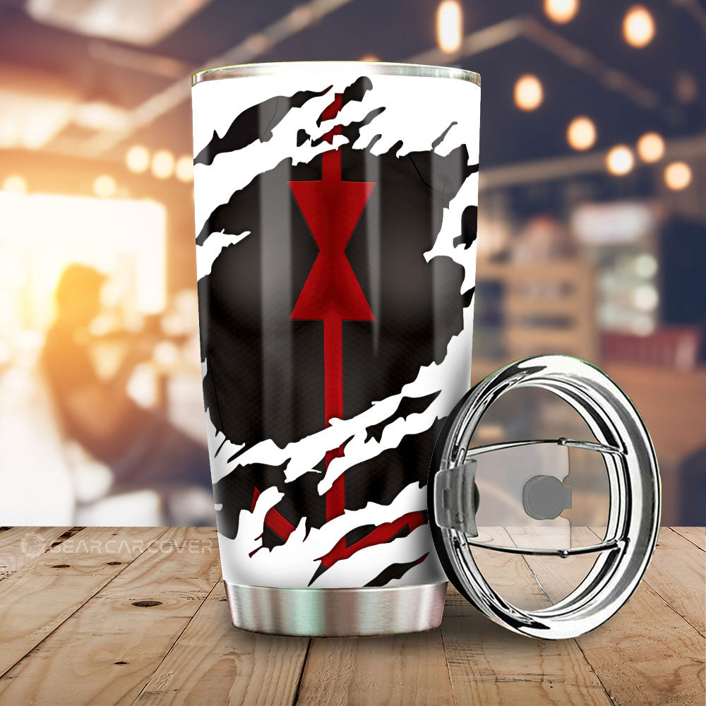 Black Widow Tumbler Cup Custom Car Accessories - Gearcarcover - 2