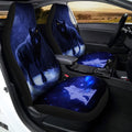 Black Wolf Car Seat Covers Custom Car Interior Accessories - Gearcarcover - 1
