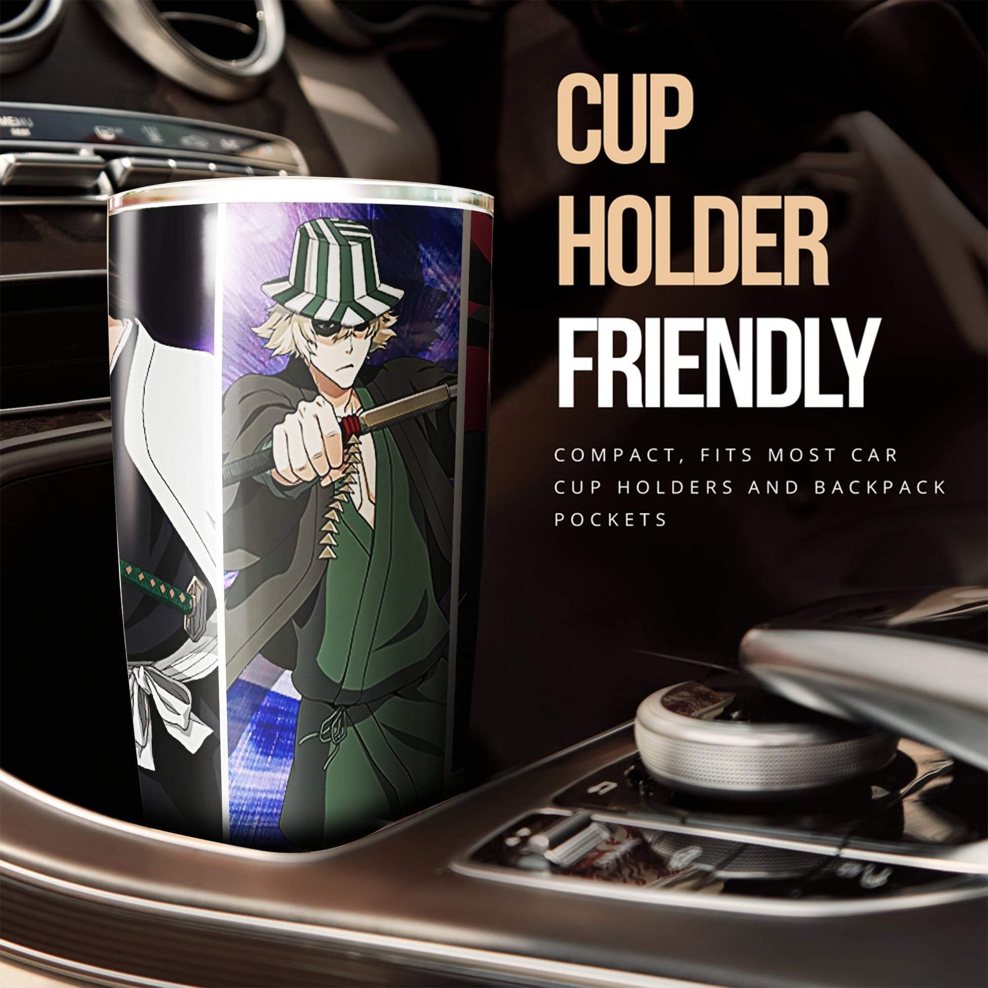 Bleach Tumbler Cup Custom Anime Car Accessories - Gearcarcover - 2