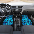 Blue Butterfly Car Floor Mats Custom Cool Car Accessories - Gearcarcover - 3