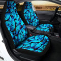 Blue Butterfly Car Seat Covers Custom Cool Car Accessories - Gearcarcover - 3