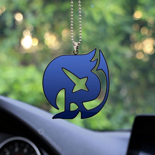 Blue Raven Tail Symbol Ornament Custom Fairy Tail Anime Car Interior Accessories - Gearcarcover - 2