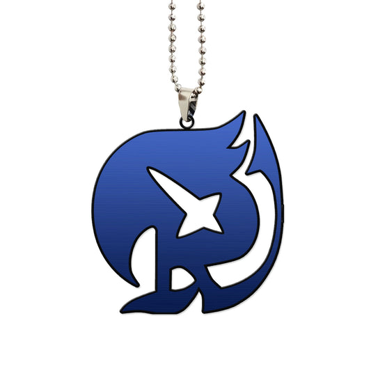 Blue Raven Tail Symbol Ornament Custom Fairy Tail Anime Car Interior Accessories - Gearcarcover - 1