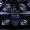 Blue Rose Car Floor Mats Custom Personalized Name Car Accessories - Gearcarcover - 2