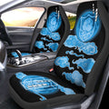 Blue Rose Car Seat Covers Custom Anime Black Clover Car Interior Accessories - Gearcarcover - 2