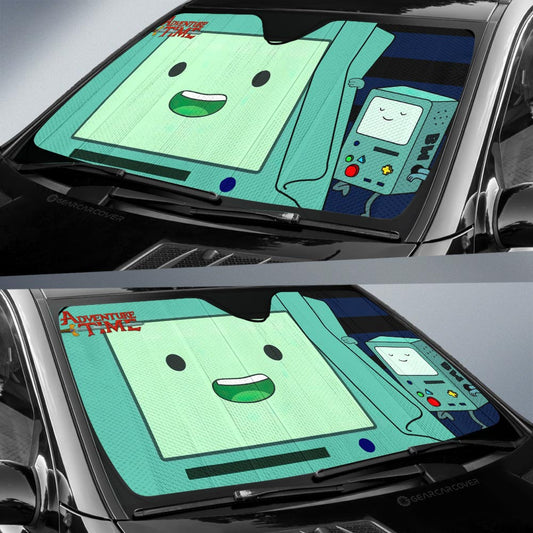 Bmo Car Sunshade Custom Adventure Time Car Accessories - Gearcarcover - 2
