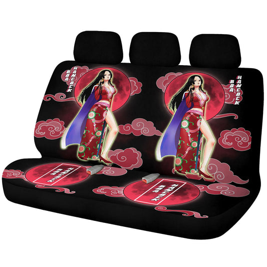 Boa Hancock Car Back Seat Covers Custom One Piece Anime Car Accessories - Gearcarcover - 1