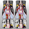 Boa Hancock Car Floor Mats Custom Anime One Piece Car Interior Accessories - Gearcarcover - 2