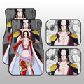 Boa Hancock Car Floor Mats Custom Anime One Piece Car Interior Accessories - Gearcarcover - 1