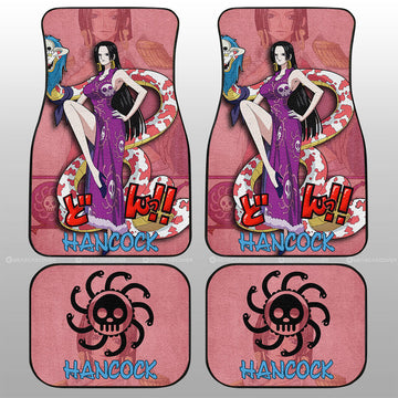 Boa Hancock Car Floor Mats Custom One Piece Anime Car Accessories - Gearcarcover - 1