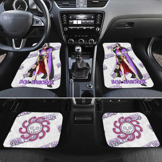 Boa Hancock Car Floor Mats Custom One Piece Anime - Gearcarcover - 2