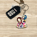 Boa Hancock Keychains Custom One Piece Anime Car Accessories - Gearcarcover - 1