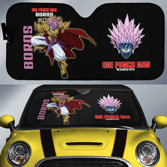 Boros Car Sunshade Custom One Punch Man Anime Car Interior Accessories - Gearcarcover - 1