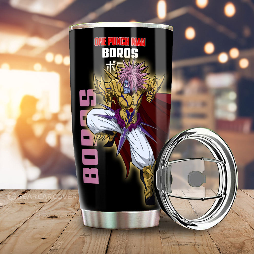 Boros Tumbler Cup Custom One Punch Man Anime Car Interior Accessories - Gearcarcover - 2