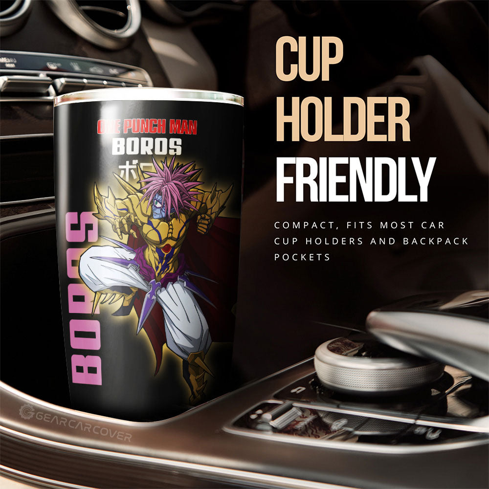 Boros Tumbler Cup Custom One Punch Man Anime Car Interior Accessories - Gearcarcover - 3