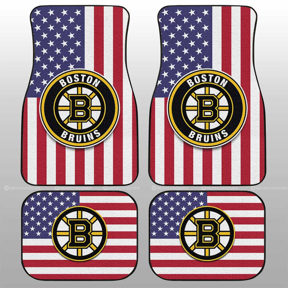 Boston Bruins Car Floor Mats Custom Car Decor Accessories - Gearcarcover - 1