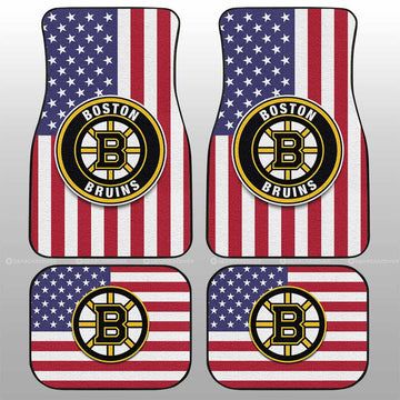 Boston Bruins Car Floor Mats Custom Car Decor Accessories - Gearcarcover - 1