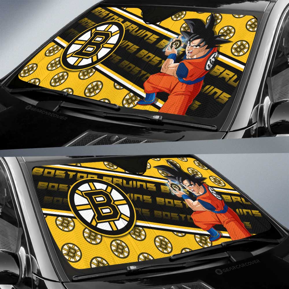 Boston Bruins Car Sunshade Custom Car Decorations For Fans - Gearcarcover - 2