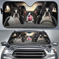 Boston Terrier Car Sunshade Custom Car Accessories - Gearcarcover - 1