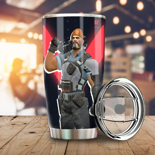 Brimstone Tumbler Cup Custom Valorant Agent - Gearcarcover - 1