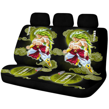Broly Car Back Seat Covers Custom Dragon Ball Anime Car Accessories - Gearcarcover - 1